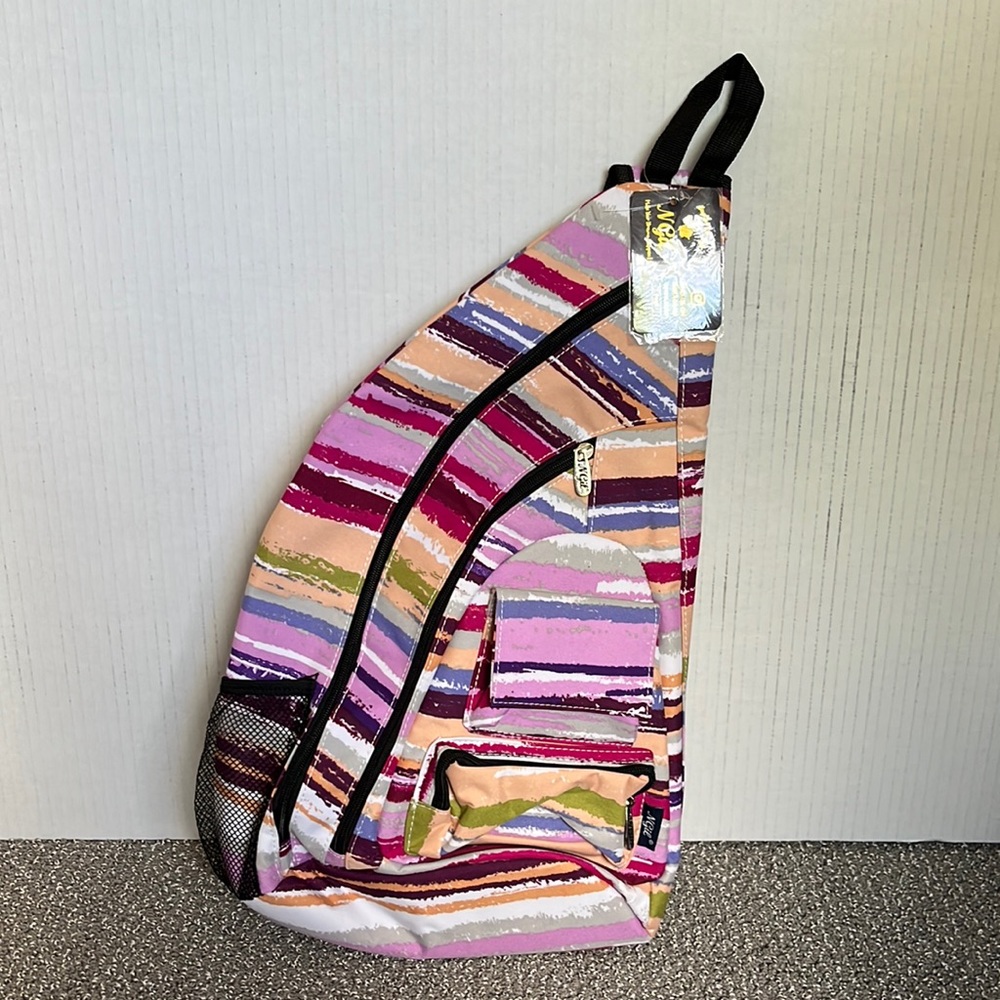 NGIL Canvas sling backpack